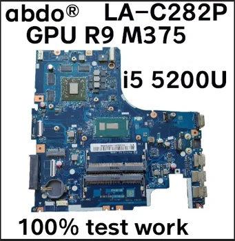 

abdo AIWZ0/Z1 LA-C282P motherboard for Lenovo Z51-70 Y50C XIAOXIN V4000 notebook motherboard CPU i5 5200U R9 M375 100% test work