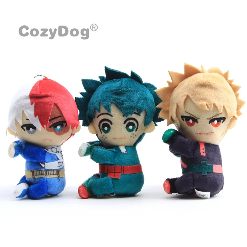 Талисман моя геройская Академия кавайная Todoroki Shoto Mini Midoriya Izuku плюшевая кукла