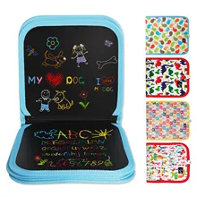 10-страница Портативный со стирающимися чернилами Рисование Живопись Doodle Pad книги игрушка с 6 шт. Цветной ручки для детей ясельного возраста подарок