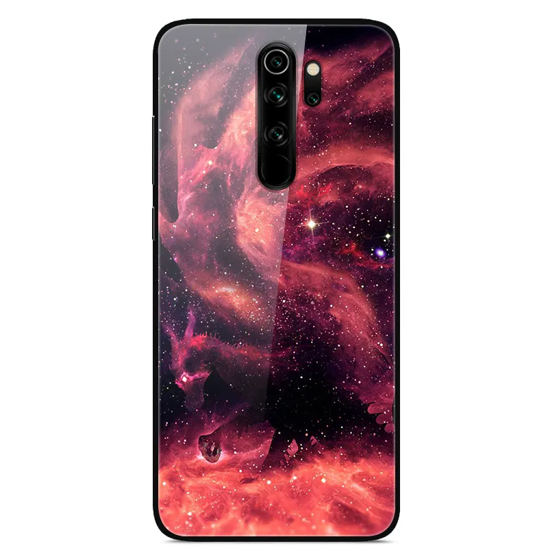 6,53 ''для Xiaomi Redmi Note 8 Pro Чехол из закаленного стекла жесткая задняя крышка защитный чехол для телефона s для Redmi Note8 Pro 8Pro бампер - Цвет: 24
