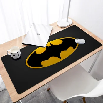 

90x40cm Large Mouse Pad Office Computer Desk Mat Modern Locking Edge Table Game Keyboard Laptop Cushion Batman