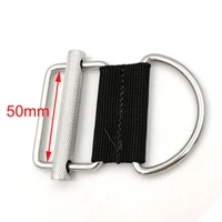 Scuba Diving Sliding Sidemount Stainless Steel Slideable D-Ring 2