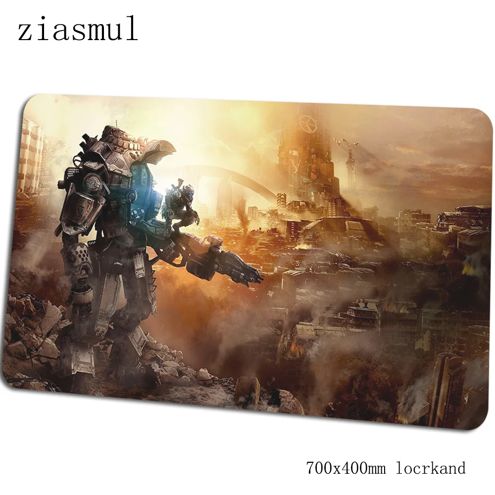 Коврик для мыши titanfall, Геймер 700x400x3 мм, игровой коврик для мыши, красивый коврик для ноутбука, коврик для стола на день рождения, padmouse, игры для ПК, геймерские коврики, геймпад - Цвет: Size 700x400x3mm