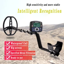 

Portable Underground Metal Tester Treasure Hunter Gold Digger Finder With LCD Display Waterproof Wire GH