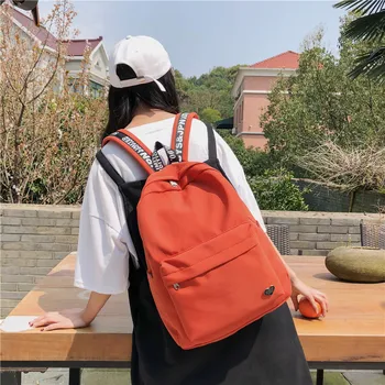 

2020 New Nylon Women Backpack High Quality Waterproof Nylon School Backpack Fashion Casual Girl Satchel Shoulder Bag Mochila