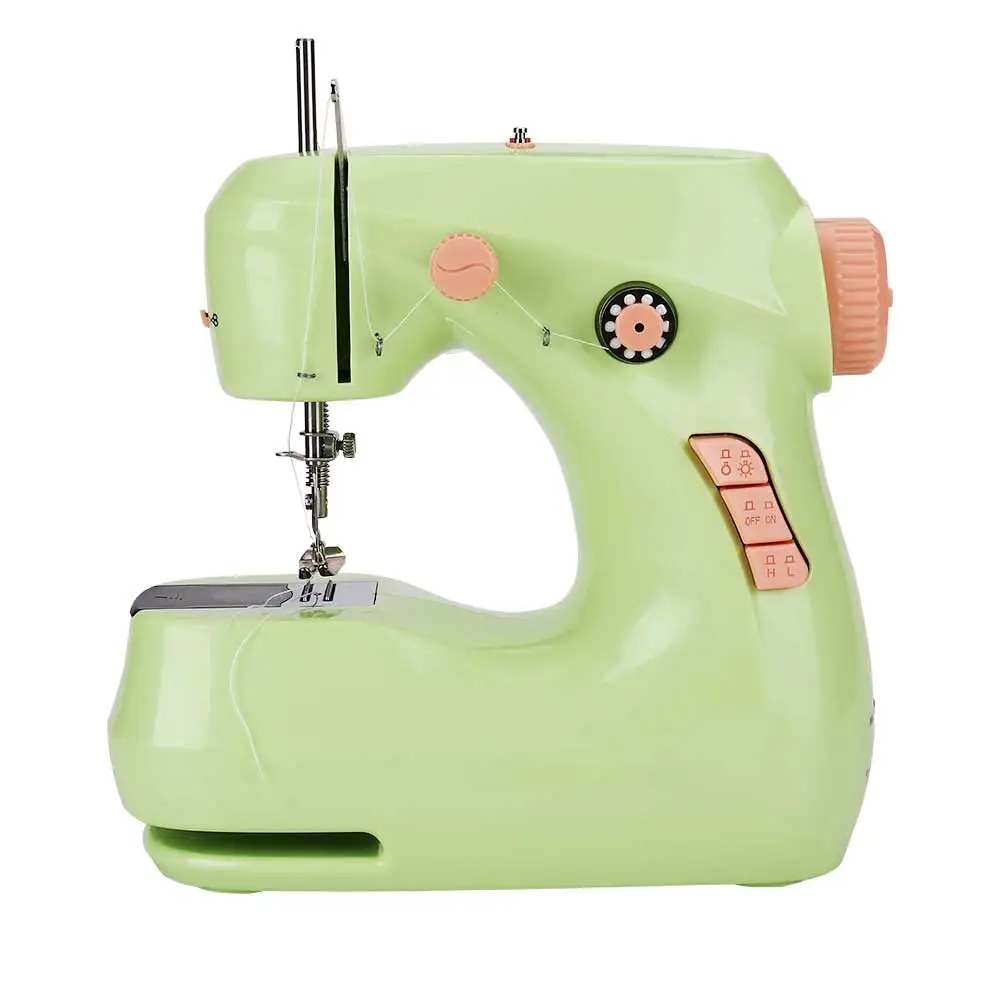 Hand Sewing Machine Beginner Sewing Machine Kit Electric Sewing Machine  Mini Portable Handheld Home Multifunction Dual Thread - AliExpress