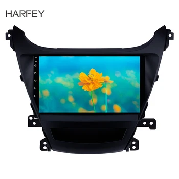 

Harfey Car Multimedia Player 9" HD 2Din Android8.1 GPS Navi For Hyundai Elantra 2014 2015 2016 Vehicle Autoradio WIFI USB 1+16GB