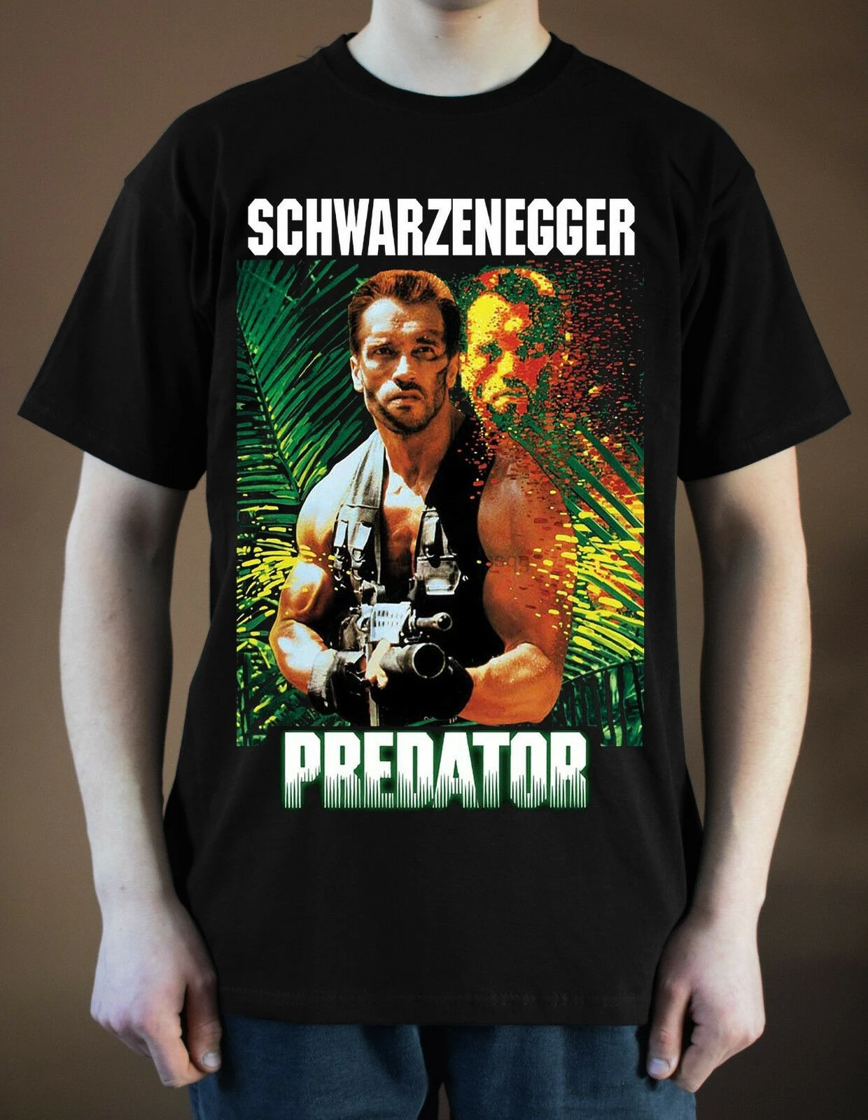 Mens Predator Movie Poster T Shirt