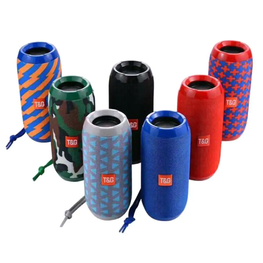 

TG117 Column Portable Outdoor Loudspeaker Bluetooth Mini Speaker Waterproof Subwoofer Wireless Loundpeakers 7 Colors