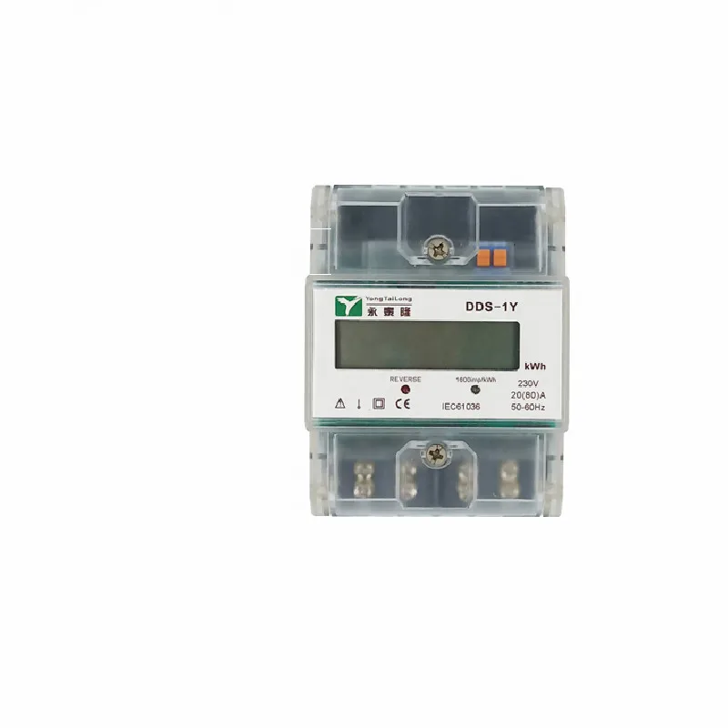

Single Phase Din-rail Energy Meter with RS485 communication smart home