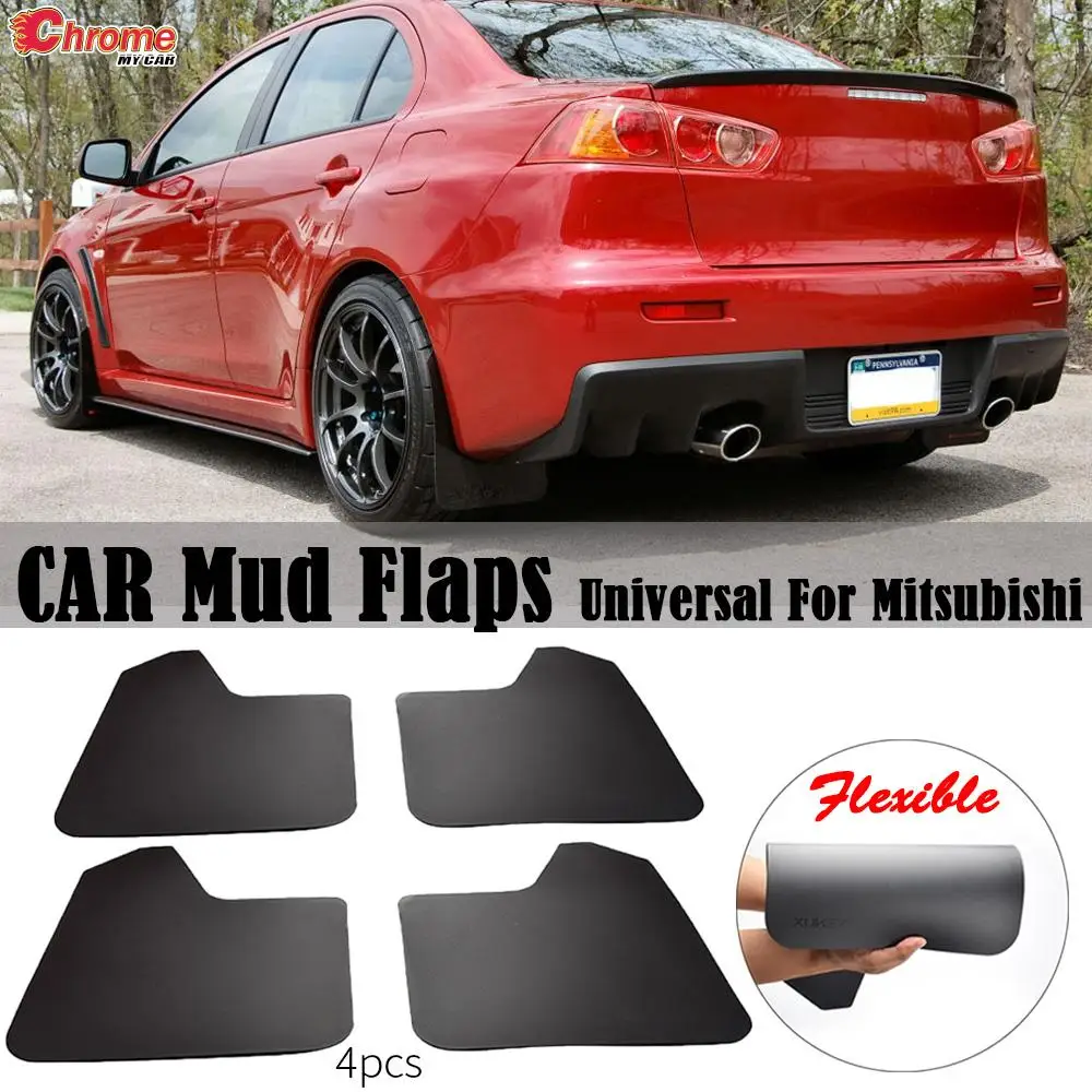 Parafanghi Per Mitsubishi Lancer Outlander Sport Evolution Evo X Ix Mirage Strada G-Wagon L200 Paraspruzzi Paraspruzzi Paraspruzzi