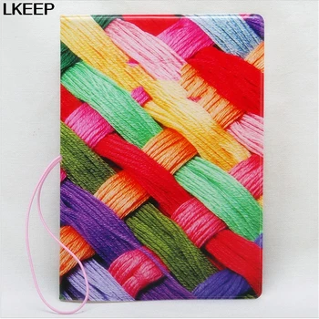 

Personality Multifunction Travel Credit Card Holder Colorful Passport Cover ID Organizer Storage Document Covers Korean Version