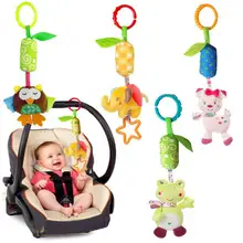 1 шт. детские погремушки, Детская Подвеска для коляски, детские игрушки для путешествий, развивающие игрушки для новорожденных