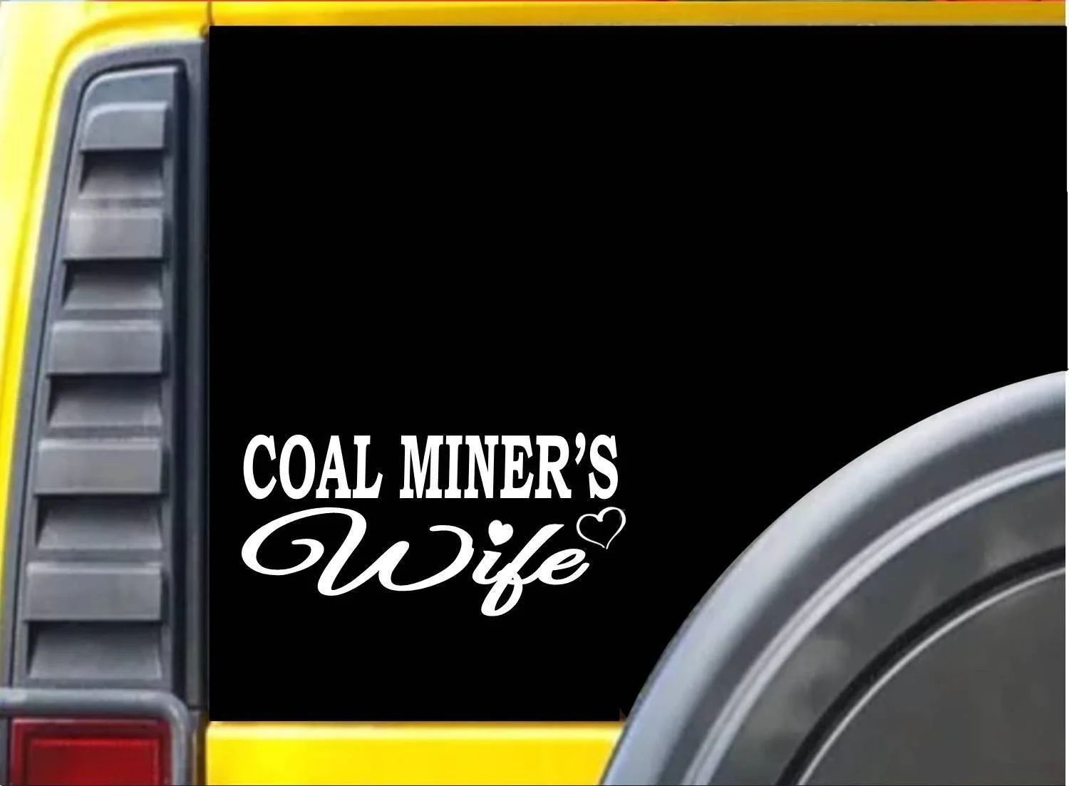Coalminer Wife K365 8 дюймов наклейка для горного дела наклейка на компьютер