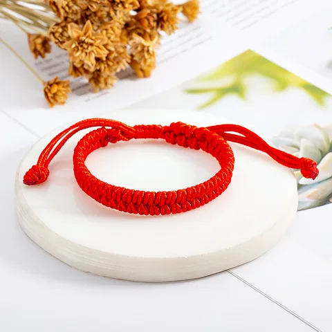 Women's Charm Rope Red Thread Bracelet On Hand For Men Women Lover Fashion Jewelry Gift Wholesale Supply