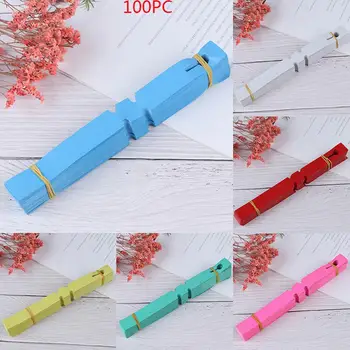 

100PC Plastic Plant Garden Nursery Label hanging tree Markers seedling plant fruit trees signs etiquette merci