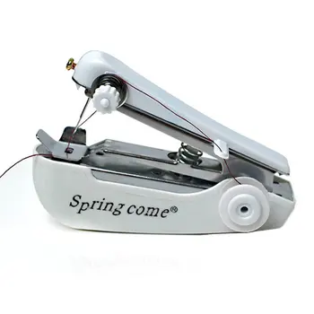 

Mini Manual Portable Sewing Machine Creative Handheld Home Travel Functional Practical Sewing Machine