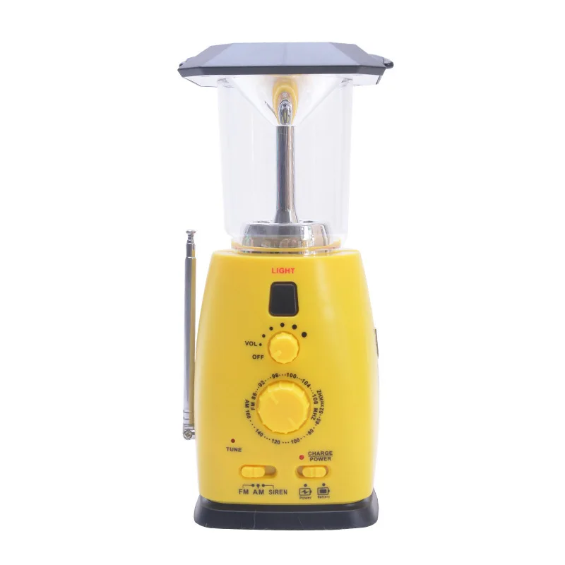 

Multi-function Lamp Solar Light Generator Portable Emergency Energy-Saving Handle Work Radio For Outdoor Light