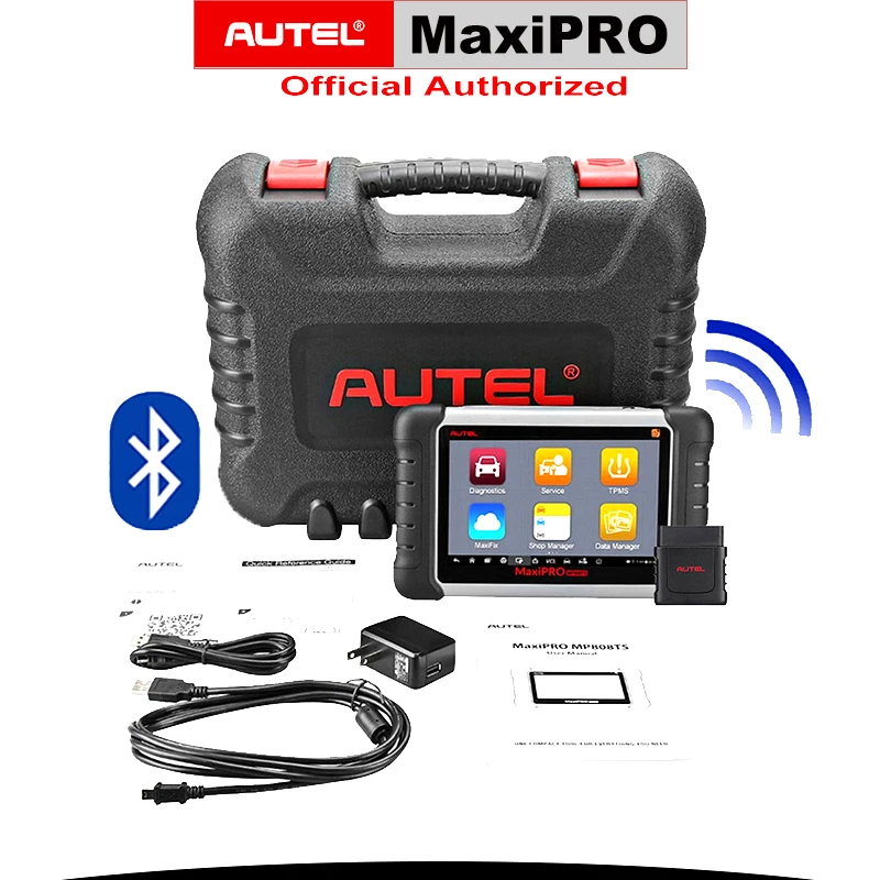 AUTEL MaxiPRO MP808TS диагностический сканер TPMS Программирование OBD2 авто инструмент для диагностического сканирования автомобиля SRS Wifi все системы код ридер