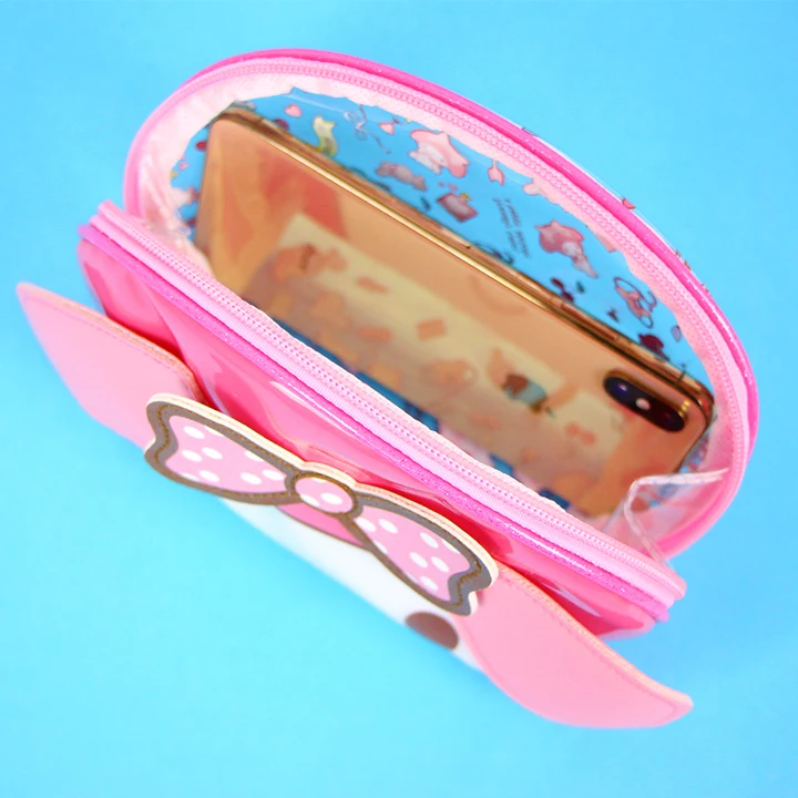 Sanrio HelloKitty My Melody Cosmetic oroll pompomparin косметичка Женская водонепроницаемая дорожная сумка для стирки сумка для хранения косметики пенал