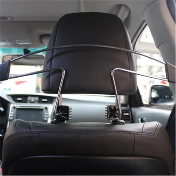 

1Pcs Stainless Steel Hanger Clothe Car Auto Seat Headrest Coat Hanger Clothes Jackets Suits Holder High Quality Car Clothes Rack