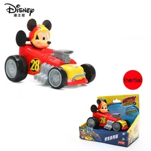 1 шт., оригинальные автомобили disney Pixar, Микки, Минни Маус, высокое качество, пластиковая игрушечная машинка, детские игрушки, подарок на день рождения, рождественский подарок