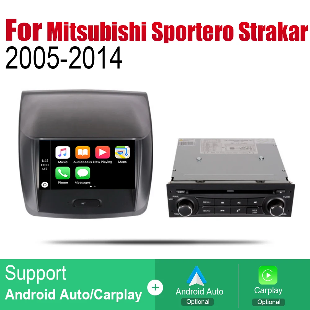 Cheap ZaiXi Auto Radio 2 Din Android Car DVD Player For Mitsubishi Sportero Strakar 2005~2014 GPS Navigation BT Wifi Map Multimedia 3