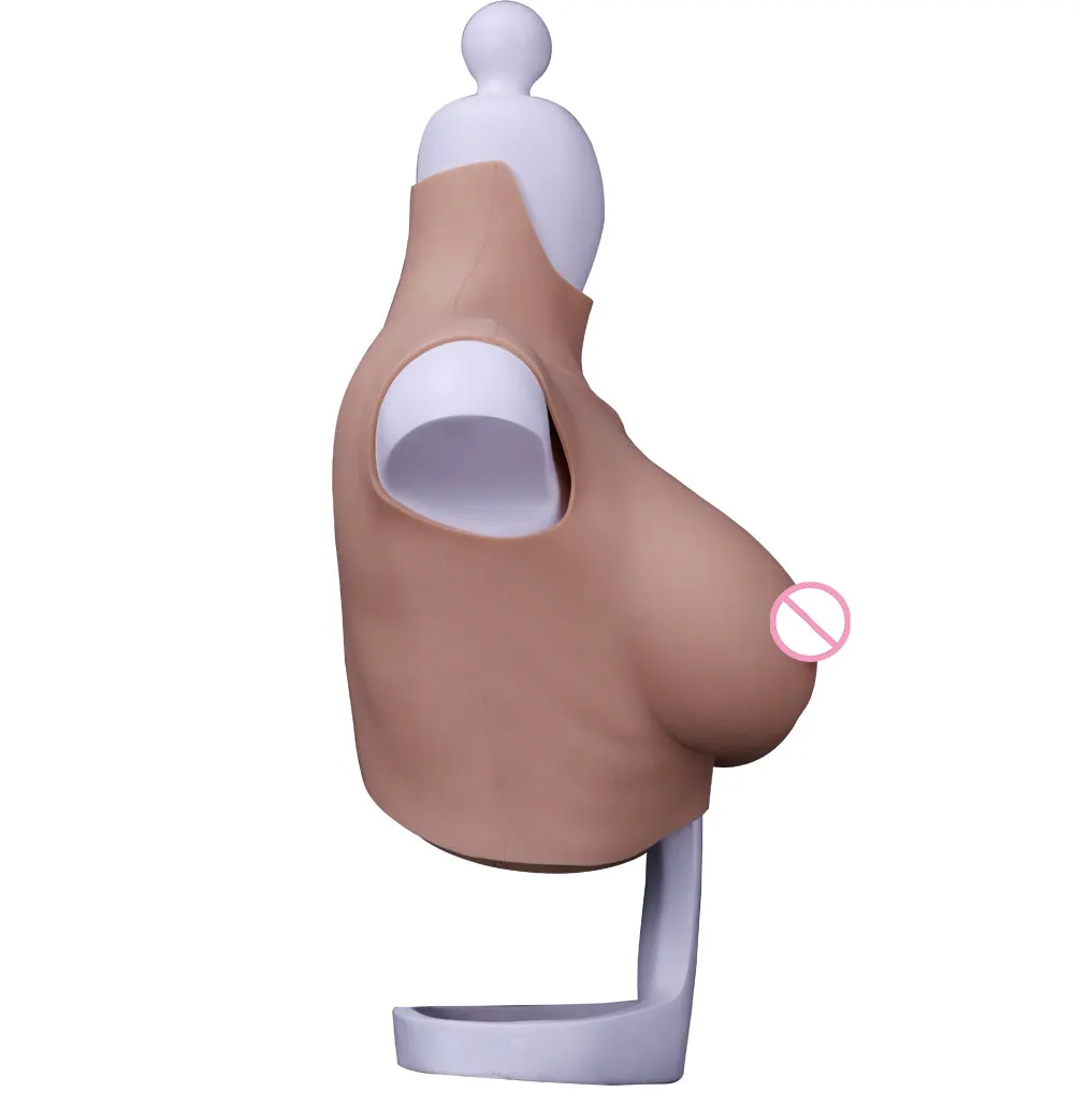 Eyung 7th Generation No Oil Artificial Silicone Breast Forms Fake Boobs Breasts Tits For Above 200kg Crossdresser Drag Queen (4)