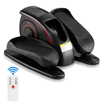 

Elliptical Machine Leg Trainer ABS Iron American Plug Electric Model With Remote Control Black & Red