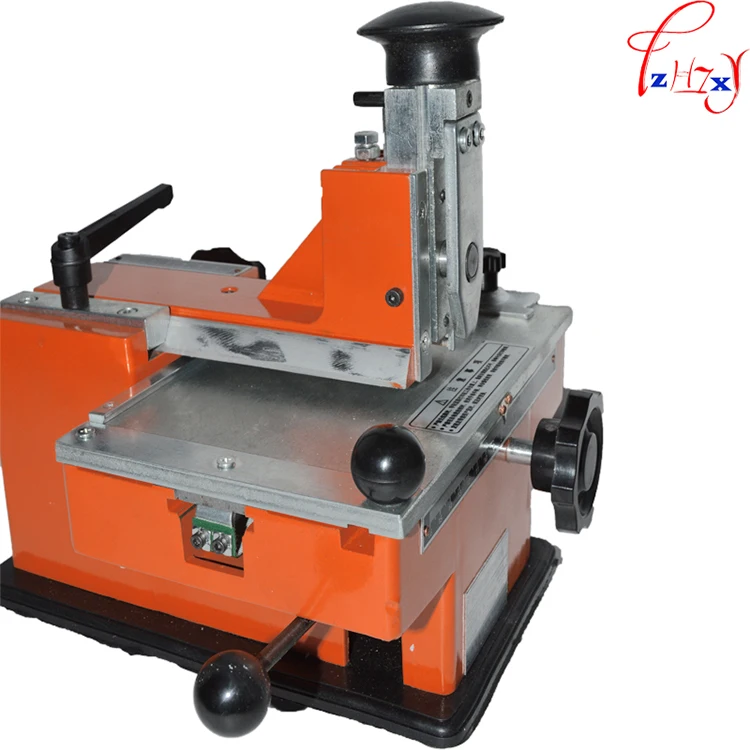 YK-A01 Semi-Automatic Manual Marking Machine Aluminum Labeling Coding Machine Eq