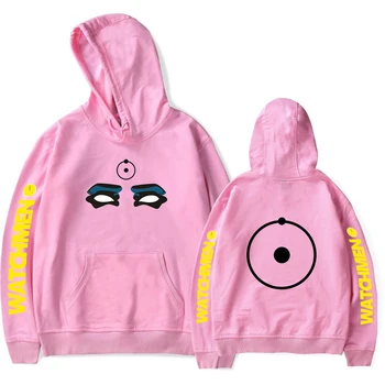 

Popuar Hoodies Watchmen Hoodie Men Women Sweatshirts Hooded Harajuku Hip Hop Hoody Fashion Watchmen boys girls Autumn pink Tops
