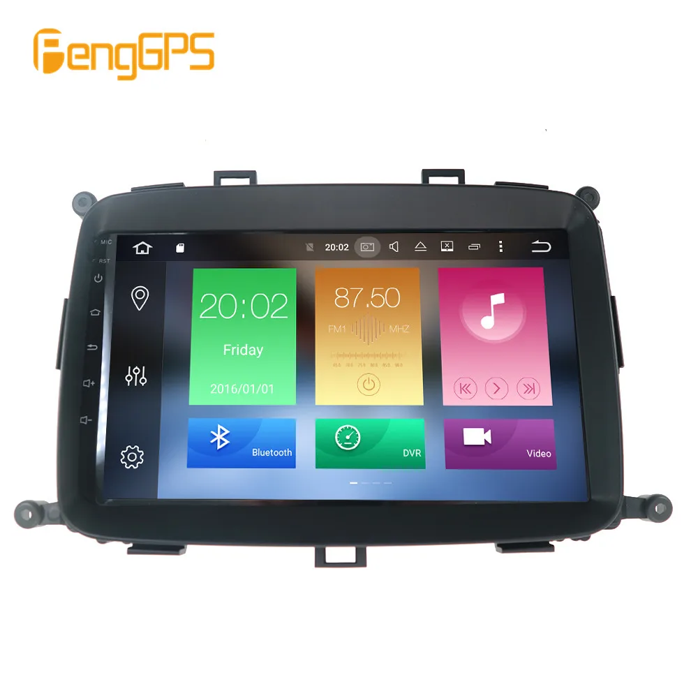 9 дюймов Android 0 4 + 64 ГБ Автомобильный GPS карта навигации для KIA CARENS 2013 2014 2015 2016 2017