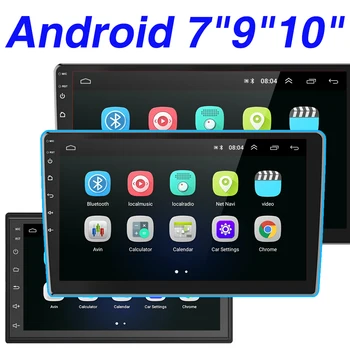

Hikity Android 9.1 Car Radio 2 din Multimedia Player GPS WIFI Bluetooth MP5 Player for Toyota Volkswagen Hyundai Honda Nissan
