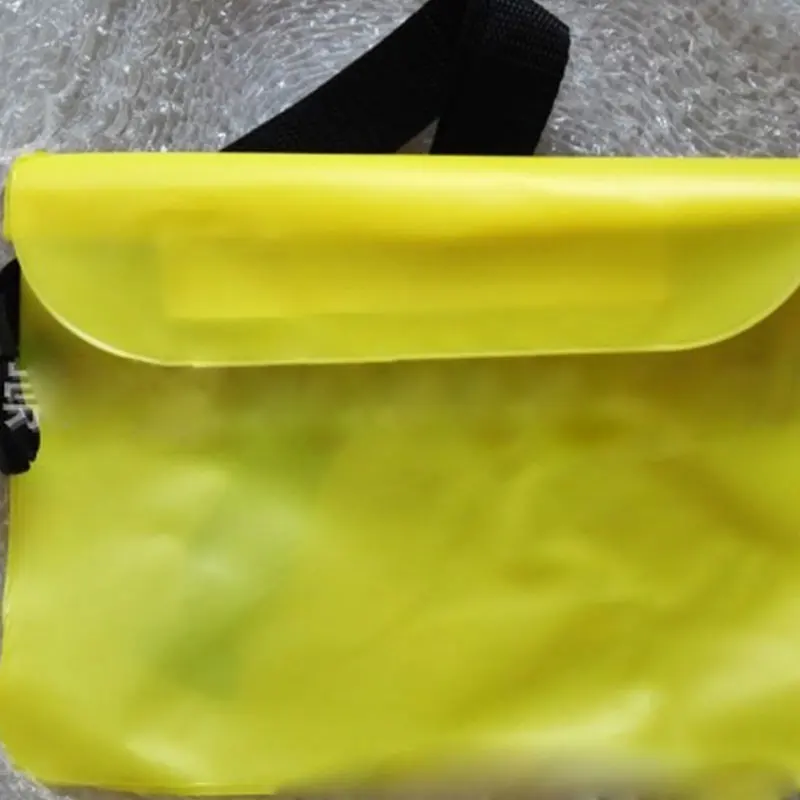 yellow Водонепроницаемый чехол для телефонов Портативная сумка кошелек Каякинг кошелек Горячая каноэ кемпинг мобильный - Цвет: yellow