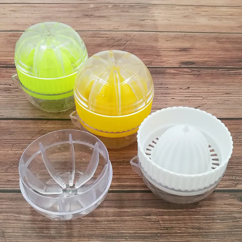 

1PC Mini Portable Manual Juicer Lemon Plastic Hand Press Fruit Orange Squeezer Fruit Orange Hand Press Juicer Home Kitchen Tools