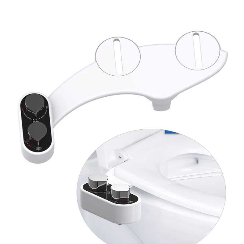 

Non-Electric Bidet Toilet Seat Bidet Attachment Self-Cleaning Nozzle-Fresh Water Bidet Sprayer Mechanical Muslim Shattaf Washing