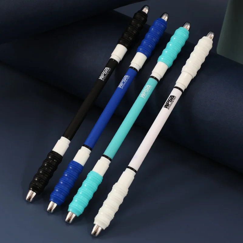 Non Slip Twirling Spinning Pen Rolling Ballpoint Pen Blue Ink Refill Finger Playing School Student Kid Competition Game Gift ballpoint pen multifunction ballpoint pen ball point pen