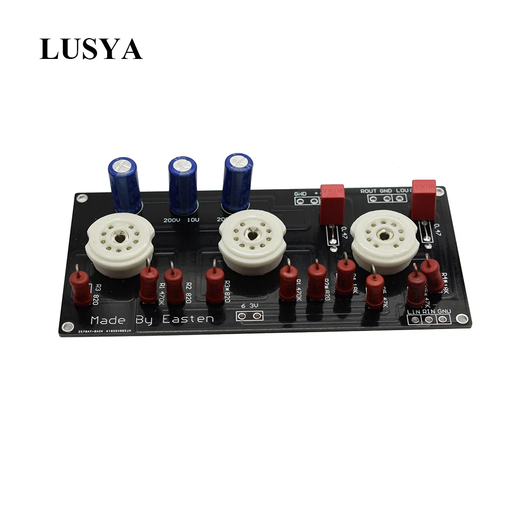 

Lusya 6N11 Tube pre-amplifier audio board cathode 6N3 fever SRPP preamp T0714