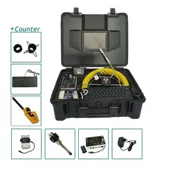 512 передатчик hz подземная Труба Камера инспекция видео камера для канализации с локатором для продажи