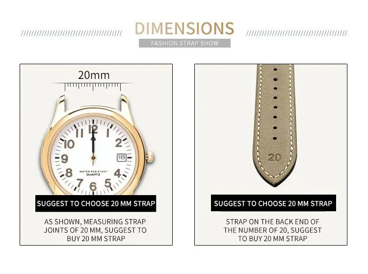Универсальный Мужской кожаный ремешок для часов, кожаный ремешок для часов для мужчин и женщин, 12 мм, 14 мм, 16 мм, 18 мм, 19 мм, 20 мм, 21 мм, 22 мм, ремешок для часов