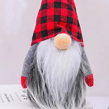 

Tied Beard Gnome Handmade Swedish Tomte Christmas Elf Doll Figurine Toy Ornament B85C