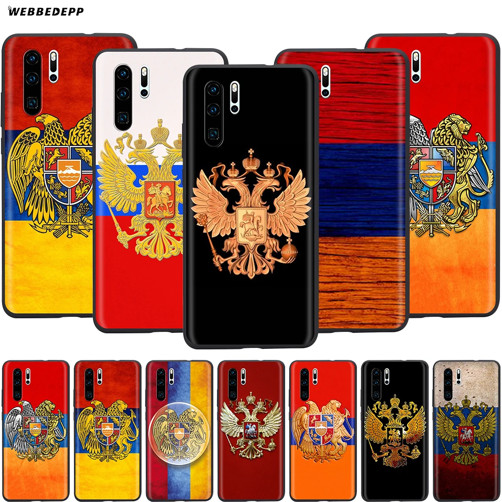 Webbedepp чехол с российским флагом Аргентины для Huawei Mate 10 20 30 Nova 2i 2 3 3i 4 5i Y5 Y6 Y7 Y9 Pro Lite