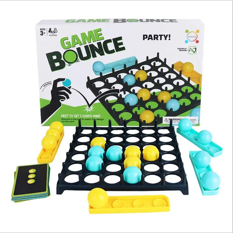 

Bounce Off Ping Pong Fun Ball Family Game Skill Party Play Game Board