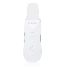 USB Перезаряжаемый скраб для кожи лица Вибрация удаление грязи черных точек морщин отбеливающий шпатель пилинг машина