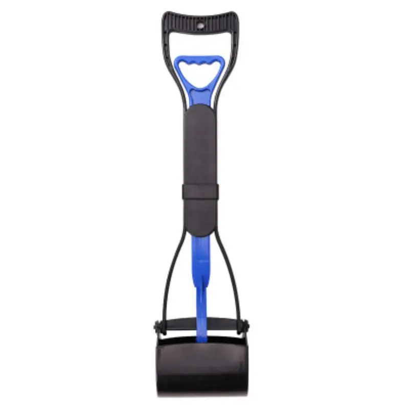 ABS Pooper Scooper для собак с длинной(складной) ручкой для домашних животных, лопатка для чистки