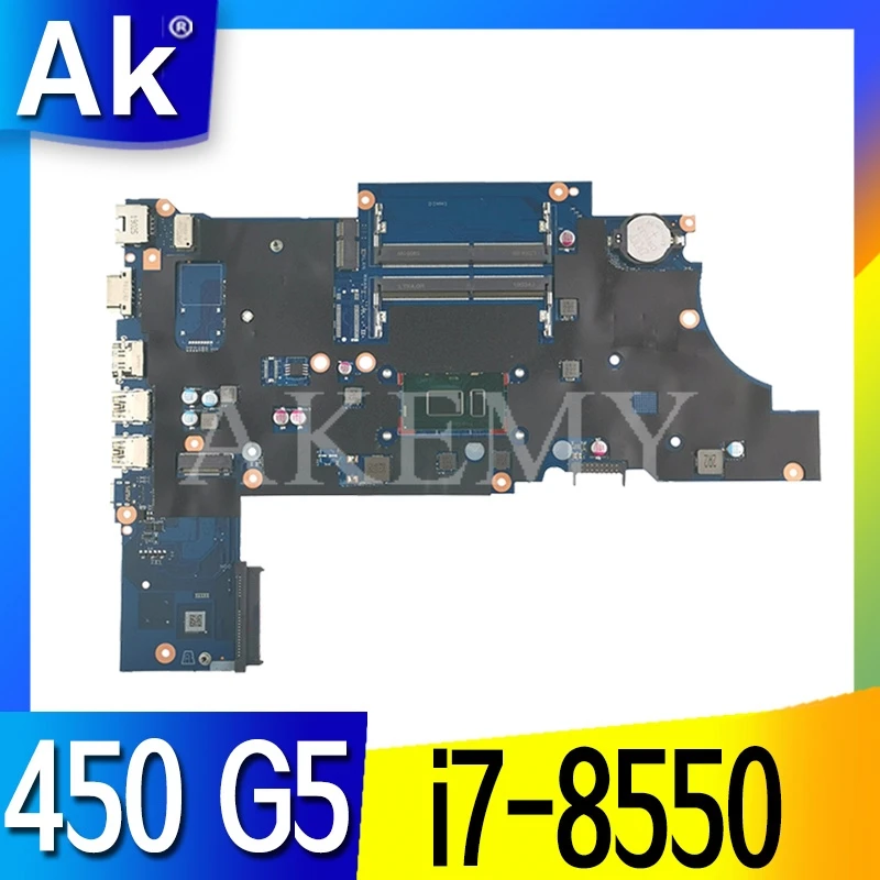 For Hp Probook 450 G5 Laptop Motherboard With Sr3lc I7 8550u 930mx 2gb L005 601 L005 001 Da0x8cmb6e0 100 Tested Fast Ship Motherboards Aliexpress