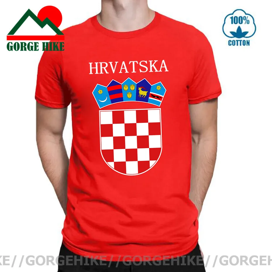 Горжехайк хорватская национальная гордость Hrvatska футболка хорватские пальто