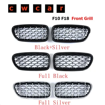

Car Sport Racing Grill Auto Hood Kidney Grilles Front Bumper Grille for BMW 5 Series F10 520i 523i 528i 550i 520d 530d 2009-2017