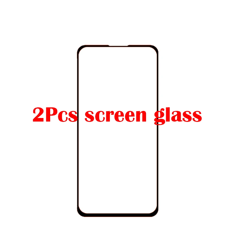 2-в-1 Камера Стекло+ Экран закаленное Стекло для Xiaomi Redmi K30 Экран протектор Стекло пленка для Redmi K30 Pro защитный Стекло - Цвет: 2 Pcs screen Glass