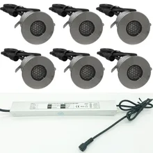 1 Вт 3W CREE 12V 24V IP67 мини светодиодная Влагонепроницаемая Led лампа с AC100-240V Водонепроницаемый светодиодный индикатор питания+ разъем сад настенный светильник